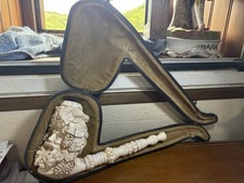 Grande Ancienne Pipe En Écume