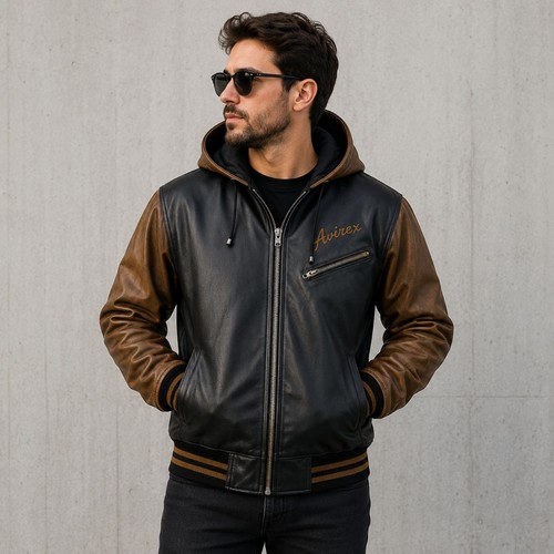 Giubbotto bomber avirex - bomber,