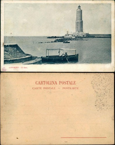 Cartolina livorno ligorno - livorno, il