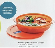 TUPPERWARE PIATTO CRISTALWAVE