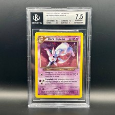 Pokémon Dark Espeon Holo 4/105 Neo Destiny 2002 BGS 7.5 NM+ Vintage TCG