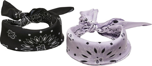 Unisex satin bandana - satin,