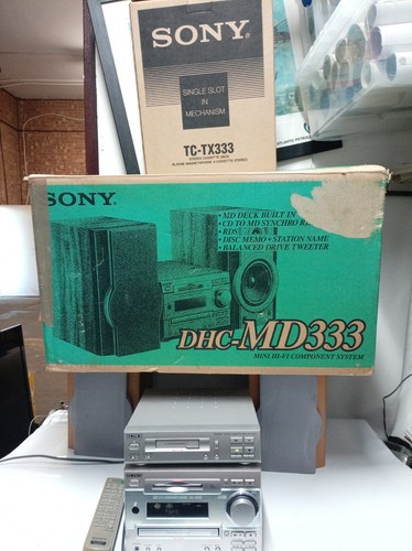 Sony md333 mini sistema - sony-md333,