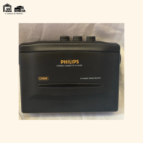 Philips stereo cassette player - philips,