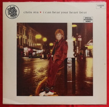 CHRIS REA - I CAN HEAR YOUR HEARTBEAT- 12" MAXI SINGLE VINILE DISCO MIX ANNI 80