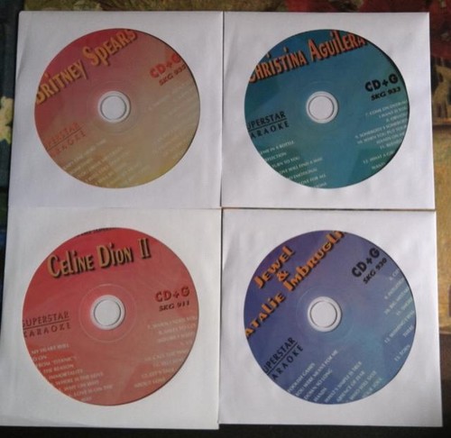 Karaoke cdg discs - karaoke, 90's