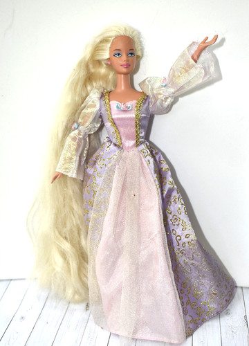 Bambola barbie raperonzolo - barbie,