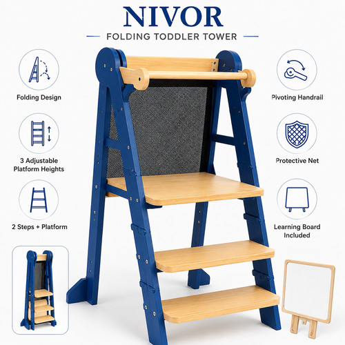 Nivor sgabello aiuto cucina - nivor,