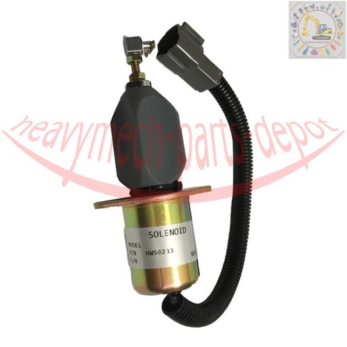 Fuel shutdown solenoid - solenoid, valve