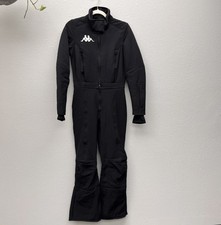 Tuta da sci donna Kappa pezzo unico tuta da neve snowboard taglia M nera e blu