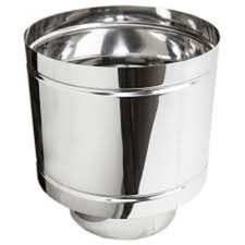 Antivento botte acciaio inox - antivento, a