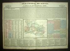 Quadro mappa Geografica STORIA
