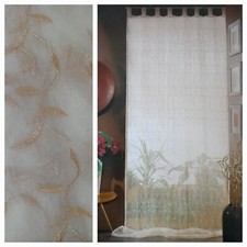 Tenda telo arredo panna bianca
