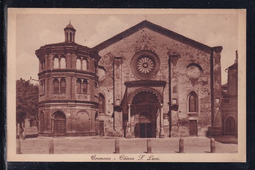 Cartolina cremona chiesa - cremona, s