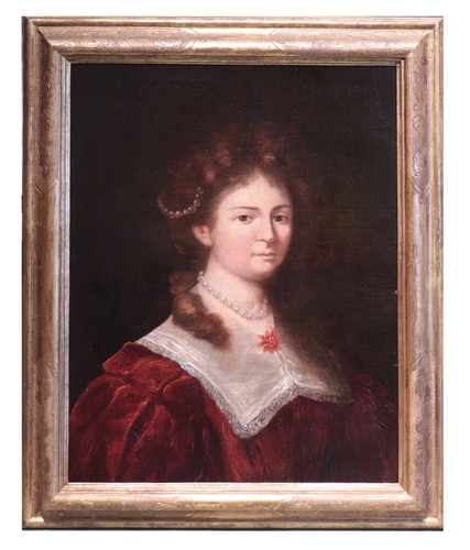 Ritratto dama pittore - di,