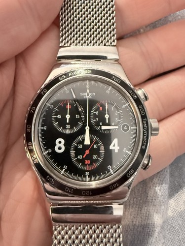 Swatch irony chrono blackie - chrono, "blackie"