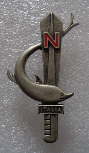 Distintivo brevetto nuotatori - distintivo,