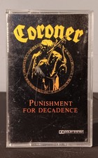 Coroner Punishment For Decadence Cassette (1988)