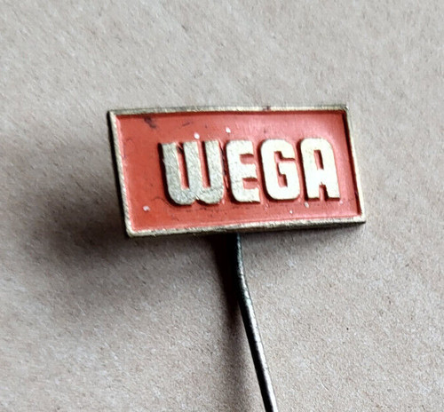 Vintage wega radio logo stick - wega,