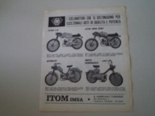 advertising Pubblicità 1967 ITOM ASTOR 4M 50/ASTOR SUPER SPORT 50/AUTOMATIC