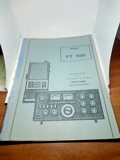 YAESU FT-980 INSTRUCTION MANUAL ITALIANO BROCHURE RADIO HF ANCHE PDF