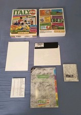 Italy 1990 pc ibm dos floppy disk vers Italiana completo poster world cup soccer