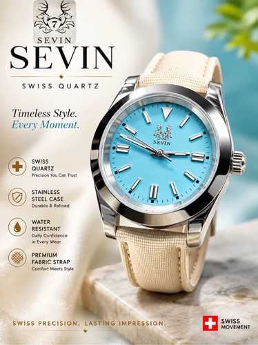 Sevin baby quarzo svizzero blu - sevin,