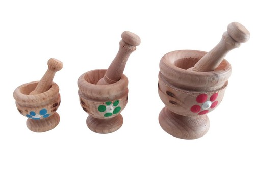 Set pezzi mini mortaio con - mini,