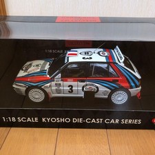 Modellino pressofuso 1/18 Kyosho Lancia Delta HF Integrale #3 Tour de Corse 1992
