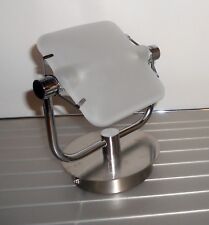 LAMPADA DA PARETE MODERNO SPOT FARETTO APPLIQUE VENUS PAN CROMO ACCIAIO VETRO 