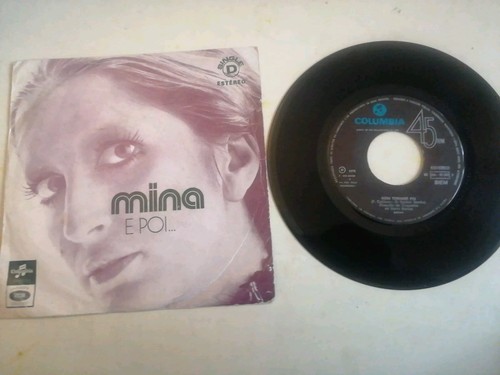 Mina disco giri 1973 poi - disco,