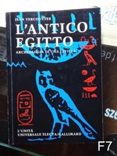 L'ANTICO EGITTO archeologia di una civiltà di Vercoutter - libro storia F7