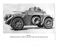 Ferrovie italiane - Autoblinda ferroviaria FIAT mod. AB 40/41