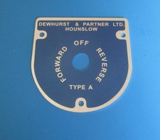 DEWHURST Etichetta