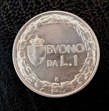 Regno d'Italia BUONO 1 LIRA