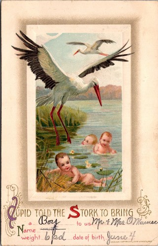 Cartolina john winsch 1910 - 1910,