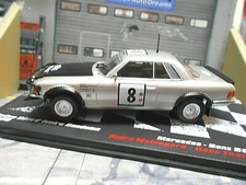 MERCEDES BENZ 500 SL V8 Rally Bandama Africa 1980 Winner #8 Waldegard IXO 1:43