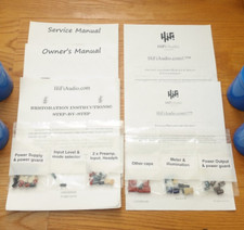 Amplificatore McIntosh MC2500 ricostruzione restauro recap service kit riparazione riparazione