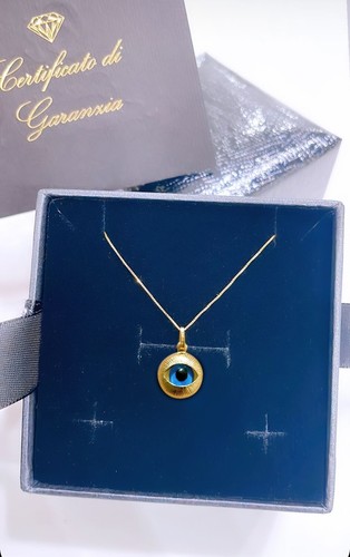 Collana catenina 45cm oro - collana,