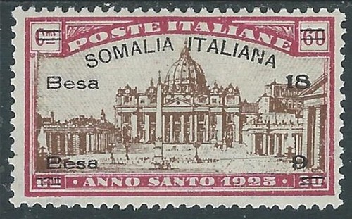 1925 somalia anno santo - somalia,