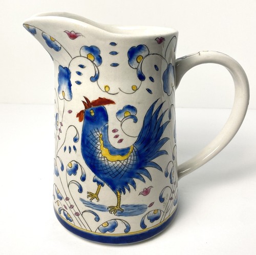 Brocca gallo vintage dipinta - , a
