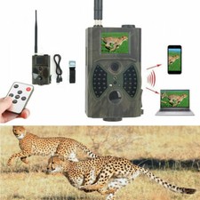 TELECAMERA AD INFRAROSSI NOTTURNA FOTOTRAPPOLA DA CACCIA GSM CON SENSORI HC-300M