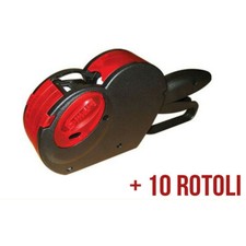 PREZZATRICE ETICHETTATRICE SEGNAPREZZO PRINTEX SMART 6 CIFRE 26X12 MM 10 ROTOLI