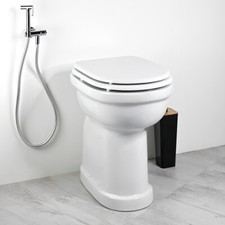 Ceramica con doccetta - wc, in