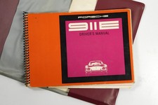 Original Porsche 911E Owner's