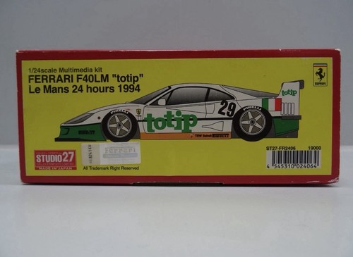 Studio27 f40 pilot resin - pilot, 1/24