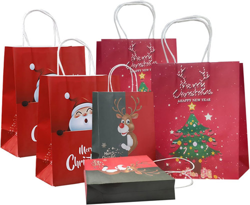 Sacchetti regalo natale con - sacchetti,