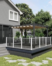 10x13 Ft Aluminum Pergola with