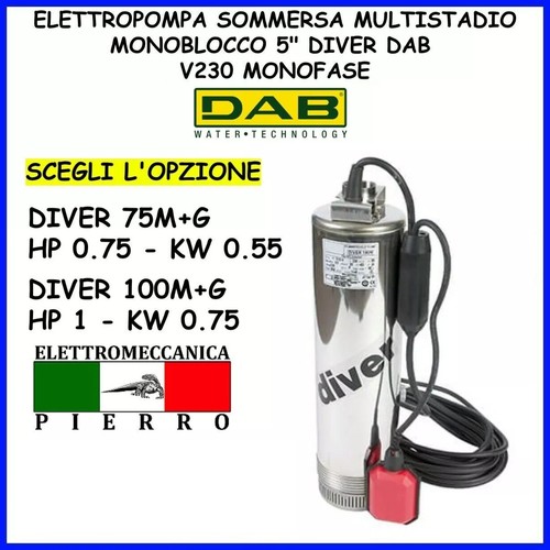 Elettropompa pompa sommersa - elettropompa,