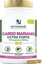 Cardo Mariano BIO | Extra Forte 1350Mg / Giorno, Integratore Con Silimarina | 12